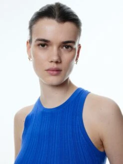 EDITED Mouwloze Shirts Top Ondria Dames Blauw -Dameskleding Verkoop Winkel 025b13ea19a4b60ea4c88f4683cff08e