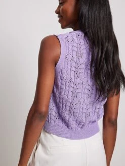 NA-KD Fijngebreide Truien Trui Dames Lila -Dameskleding Verkoop Winkel 0363829c7a2ffc2ea212062ec001d966