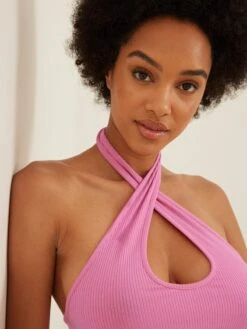 NA-KD Uitgaanstops Top Dames Pastelroze -Dameskleding Verkoop Winkel 0398fede611e6655ed8669d321f348ff