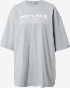 Oversized Shirts Shirt Thea Dames Grijs