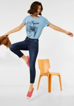 Cecil Jeans Skinny Jeans Dames Donkerblauw -Dameskleding Verkoop Winkel 0426a7ba3ee94662023ae1994d5e4d6f