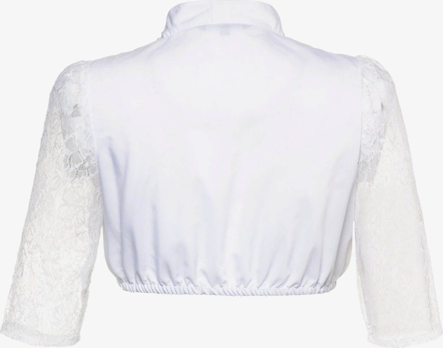 Ulla Popken Boleros Bolero Dames Wit / Wolwit 4 Ulla Popken Boleros Bolero Dames Wit / Wolwit - Afbeelding 2