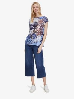 Betty Barclay Wide Leg Wide Leg Jeans Dames Blauw -Dameskleding Verkoop Winkel 087b39399ce36302d3e0f92ad4866f4a