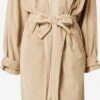 Herrlicher Trenchcoats Tussenmantel Theodore Dames Sand -Dameskleding Verkoop Winkel 0964c2e9fc13cccb331b32e6041f67e8