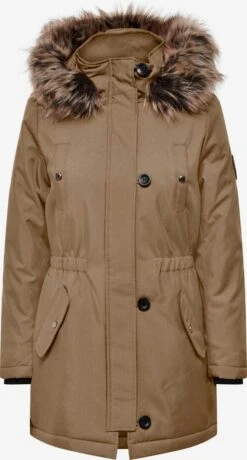 ONLY Parkas Winterparka IRIS Dames Sand