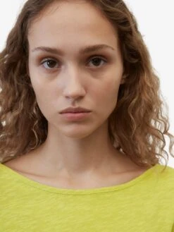 Marc O'Polo Longsleeves Shirt Dames Limoen -Dameskleding Verkoop Winkel 09d58ec36d0da380dddec7ab07daba18