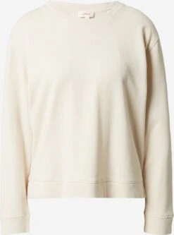 S.Oliver Sweatshirts Sweatshirt Dames Beige