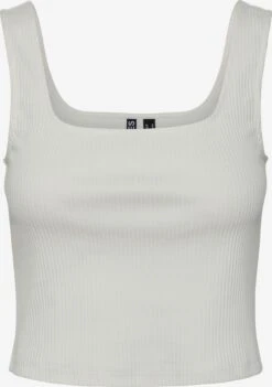 Pieces Tanktops Top Nukisa Dames Offwhite