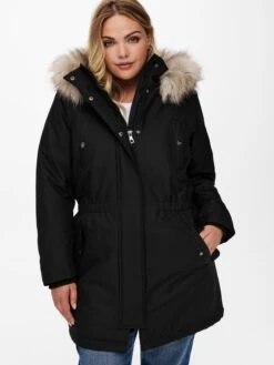 ONLY CARMAKOMA Parkas Winterparka Irena Dames Zwart -Dameskleding Verkoop Winkel 0ab551b1594c456b2d24535ccc50bf03