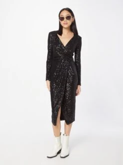 TFNC Cocktailjurken Cocktailjurk HELEN Dames Zwart -Dameskleding Verkoop Winkel 0ab95e441f67f7747b08d1c372d104c4