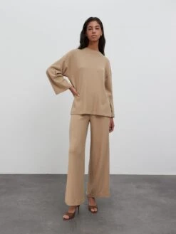 EDITED Shirts Met 3/4 Mouw Shirt Ilse Dames Beige Gemêleerd -Dameskleding Verkoop Winkel 0b5780e81ebdc216da39d98e7d756e86