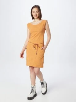 Ragwear Jerseyjurken Jurk TAGG Dames Curry -Dameskleding Verkoop Winkel 0b7fc1f15954d8d1644392f95f197075