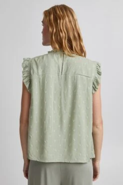B.young Blouse Tops Blouse BYFELICE Dames Groen / Lichtgroen -Dameskleding Verkoop Winkel 0c12a504722d7e32cb457a490e879b40
