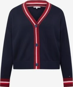 Vesten Gebreid Vest Dames Navy