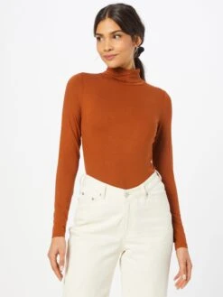 TOM TAILOR Denim Longsleeves Shirt Dames Cognac -Dameskleding Verkoop Winkel 0c36a6d324e5b4fc4b3275cae3465267