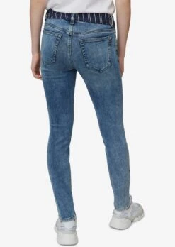 Marc O'Polo Jeans Slimfit Jeans Lulea Dames Blauw -Dameskleding Verkoop Winkel 0d486239bde3ba6b823a023a137229b1