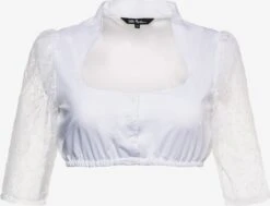 Ulla Popken Boleros Bolero Dames Wit / Wolwit