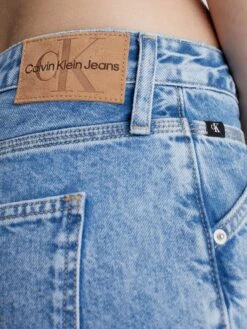 Calvin Klein Jeans Denim Shorts Loosefit Jeans Dames Blauw -Dameskleding Verkoop Winkel 0f4eb22cf3f7c2a4e7539a136face732