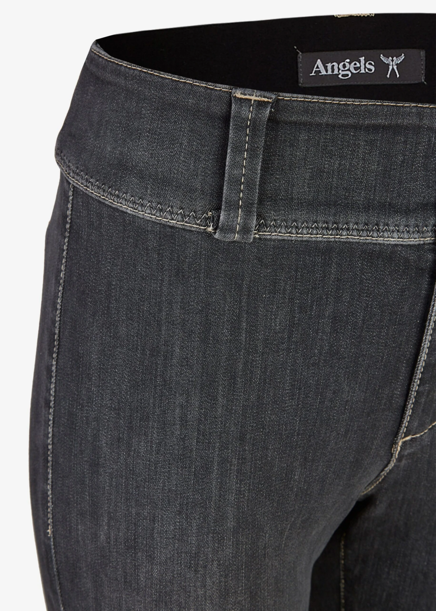 Angels Jeans Skinny Jeans Kim Sporty Dames Donkergrijs 5 Angels Jeans Skinny Jeans Kim Sporty Dames Donkergrijs - Afbeelding 3