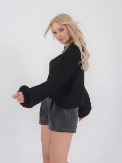 Oversized Truien Oversized Trui Senta Dames Zwart -Dameskleding Verkoop Winkel 0fd5ac8a43e33596207defd1d1f0387c