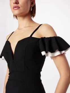 Wal G Midi Jurken Jurk SIMAH Dames Zwart -Dameskleding Verkoop Winkel 100773e8991d1839eb015705ba2ab2ff