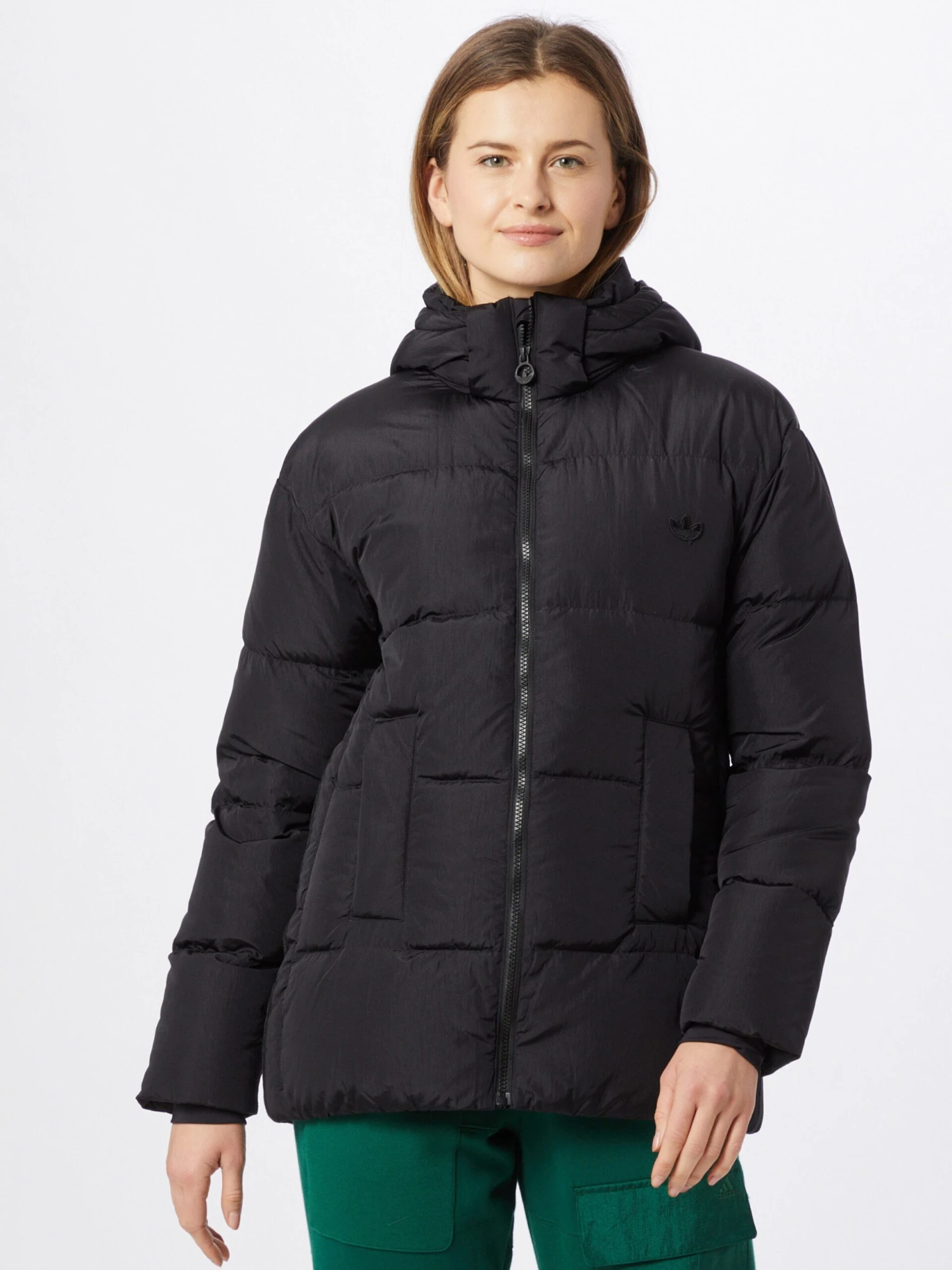 Adidas Originals Donsjassen Winterjas DOWN PUFFER Dames Zwart 4 Adidas Originals Donsjassen Winterjas DOWN PUFFER Dames Zwart - Afbeelding 2