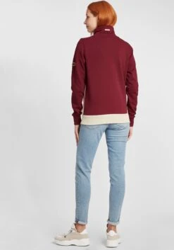 OXMO Truien Trui Agda Dames Beige / Rood -Dameskleding Verkoop Winkel 10753886a7e8dcc52a0de435e395ce4e