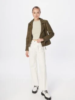 Freaky Nation Leren Jassen Tussenjas Dames Olijfgroen -Dameskleding Verkoop Winkel 10917953c664d35d165d38ea1bcfabab