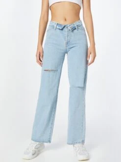 Edikted Wide Leg Wide Leg Jeans Raquel Dames Blauw -Dameskleding Verkoop Winkel 10b7e142471668233cfb0da6ae4d8062