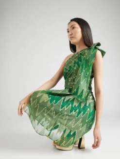 SWING Cocktailjurken Cocktailjurk Dames Kaki / Grasgroen -Dameskleding Verkoop Winkel 10beee77b8481c2163cf9622584f3692