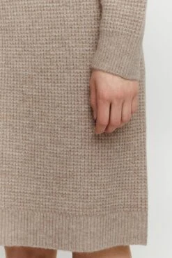 B.young Gebreide Jurken Gebreide Jurk Dames Grijs -Dameskleding Verkoop Winkel 1240002862b8a1babac38149b628f288