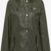 ICEBOUND Regenjassen Functionele Jas Dames Olijfgroen
