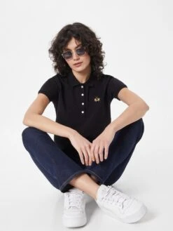 La Martina Polos Shirt Dames Zwart -Dameskleding Verkoop Winkel 1620cb401d773e9802f074336f1f396d