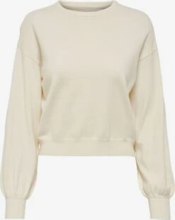 ONLY Fijngebreide Truien Trui Dames Beige