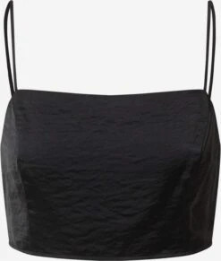 EDITED Crop Tops Top Kaylin Dames Zwart