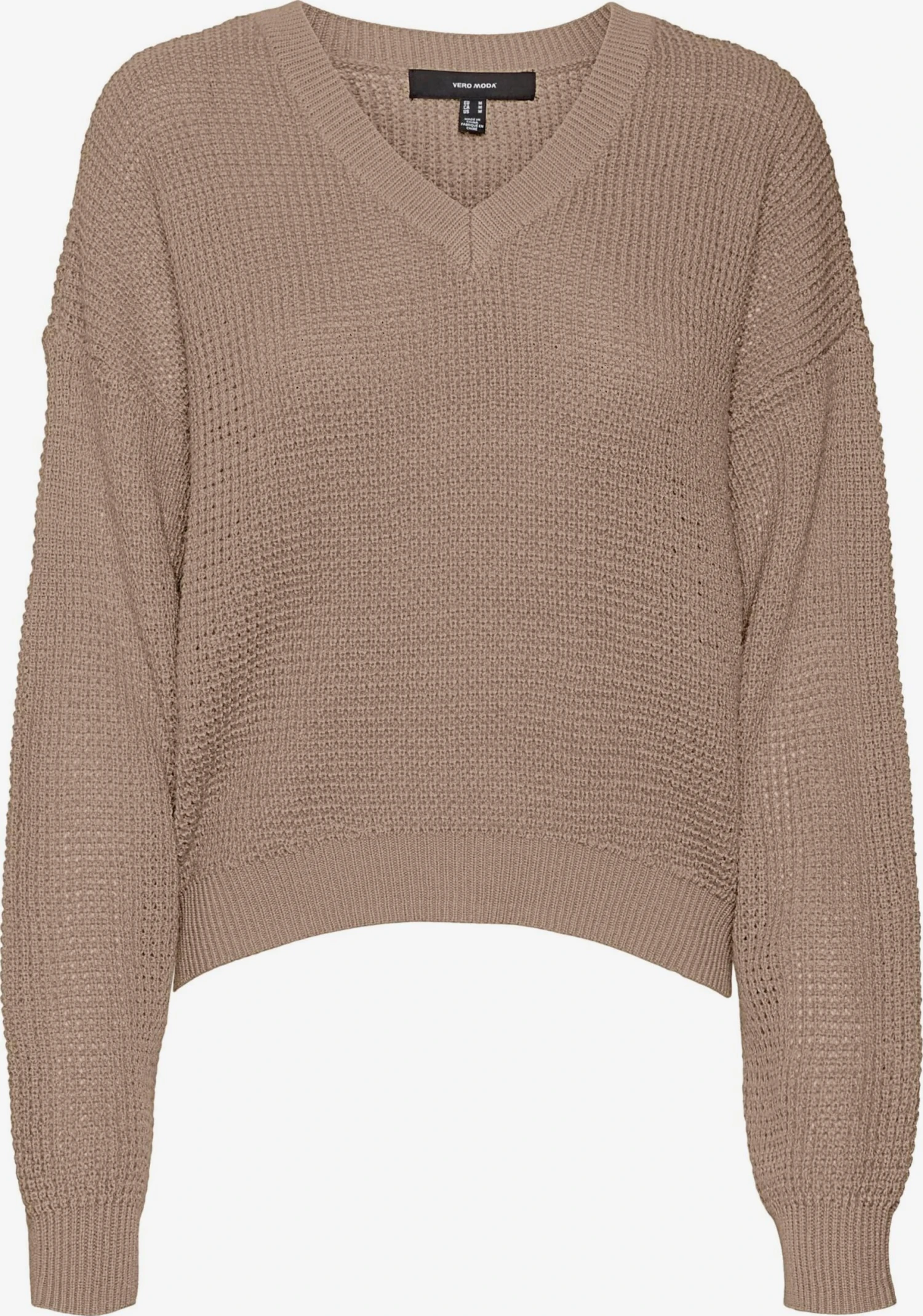 Vero Moda Basic Truien Trui LEANNA Dames Lichtbeige 3 Vero Moda Basic Truien Trui LEANNA Dames Lichtbeige