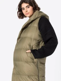 Bodywarmers Bodywarmer Dames Olijfgroen -Dameskleding Verkoop Winkel 1bf2eb1082aab3256e0c4c76e516207b