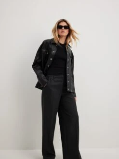 NA-KD Tops Gebreide Top Dames Zwart -Dameskleding Verkoop Winkel 1c1502f29bd924336b655e9a01c70ac4