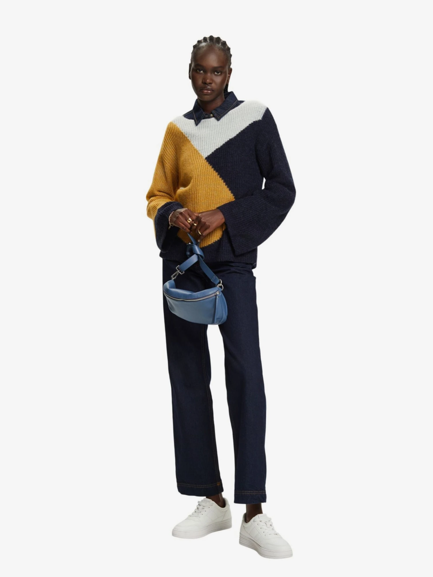 ESPRIT Truien Trui Dames Geel 6 ESPRIT Truien Trui Dames Geel - Afbeelding 4