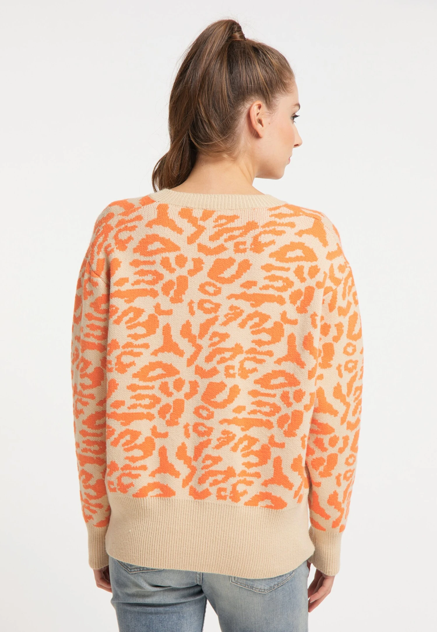 MyMO Oversized Truien Oversized Trui Dames Beige 5 MyMO Oversized Truien Oversized Trui Dames Beige - Afbeelding 3