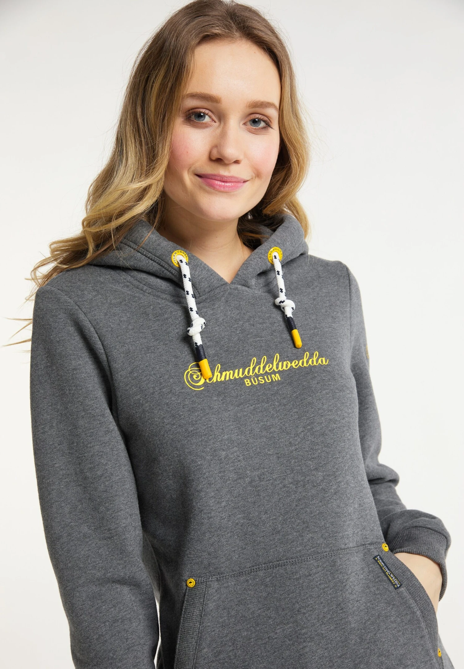 Schmuddelwedda Hoodies Sweatshirt Büsum Dames Grijs Gemêleerd 7 Schmuddelwedda Hoodies Sweatshirt Büsum Dames Grijs Gemêleerd - Afbeelding 5