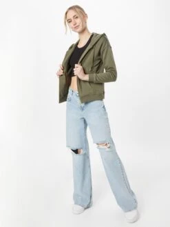 URBAN CLASSICS Sweatvesten Sweatvest Dames Kaki -Dameskleding Verkoop Winkel 1fe406dc6354a44c3506d5e0a32ad276