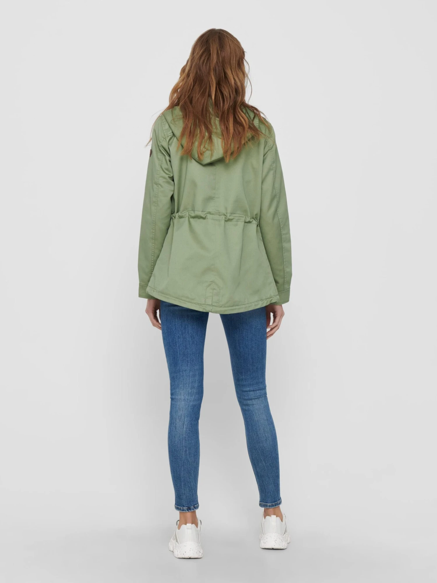 ONLY Parkas Tussenparka Lorca Dames Olijfgroen 6 ONLY Parkas Tussenparka Lorca Dames Olijfgroen - Afbeelding 4