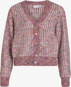 Vila Vesten Gebreid Vest Adeline Dames Pink