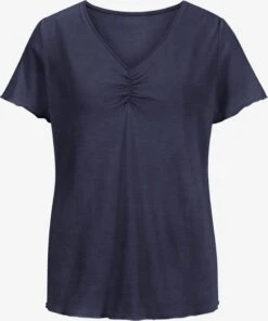 Heine T-shirts Shirt Dames Marine