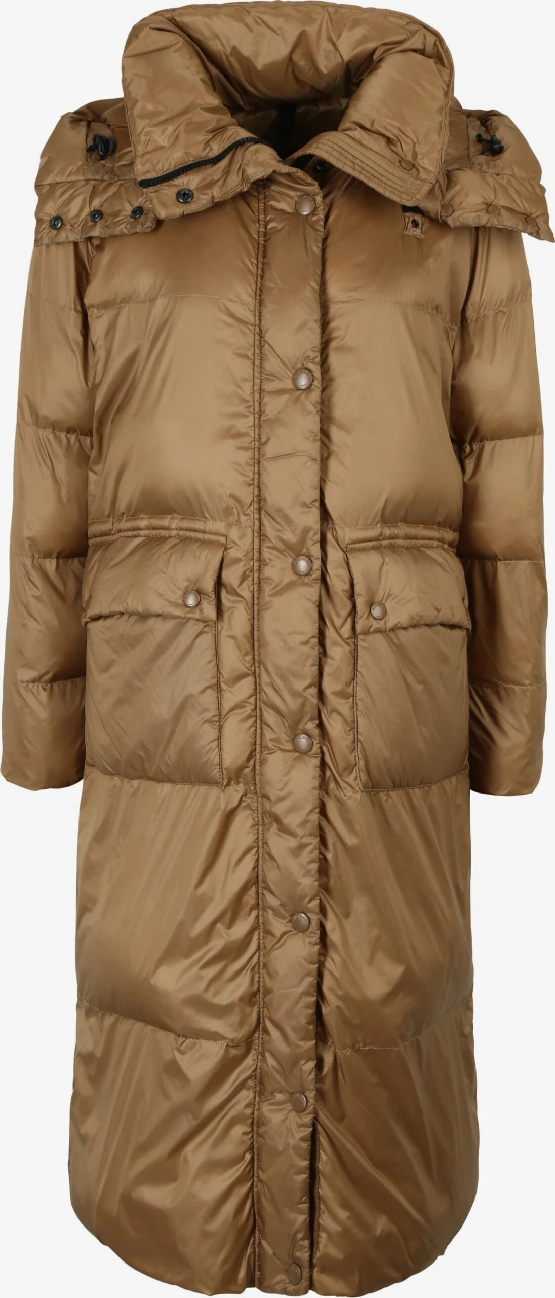 Gewatteerde Jassen Winterjas Dames Beige 3 Gewatteerde Jassen Winterjas Dames Beige