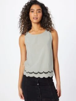 About You Tanktops Top June Dames Pastelgroen -Dameskleding Verkoop Winkel 230e6e3973d461fba03111be99905568
