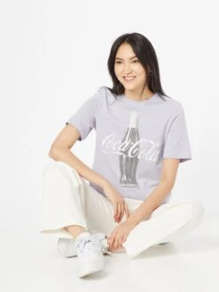 ONLY T-shirts Shirt COCA COLA Dames Pastellila -Dameskleding Verkoop Winkel 23348e42e54743a750b6944157e67ecd