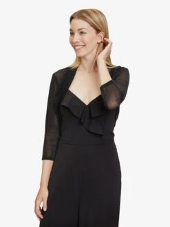 Vera Mont Boleros Bolero Dames Zwart -Dameskleding Verkoop Winkel 2373837f075a76e9df43b2f281c915a9