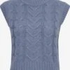 B.young Truien Zonder Mouwen Trui BYOTINKA SLIPOVER Dames Smoky Blue -Dameskleding Verkoop Winkel 240073b8f6ccef1ccab6838c6d123c01